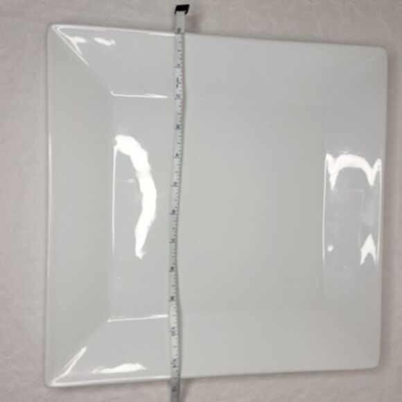 White Serving Platter Dish Set - Picture 15 of 15